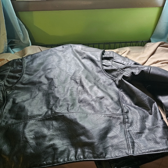 Men's Interstate Leather Jacket size 56 - Picture 4 of 5